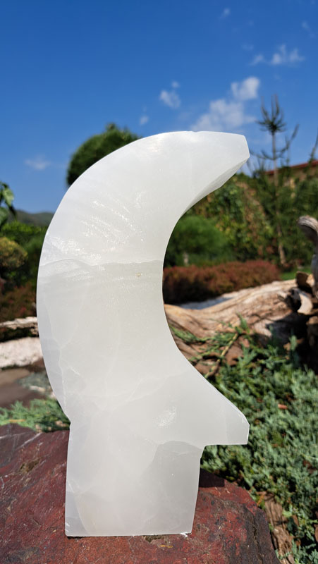 Selenitová lampa – mesiačik