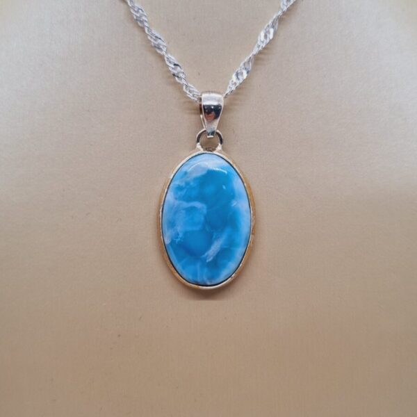 Larimar prívesok striebro AG 925