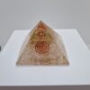 Orgonit pyramída s krištáľom