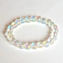 Aqua aura dúhová náramok
