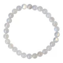 Mesačný kameň biely náramok