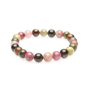 Turmalín melónový náramok