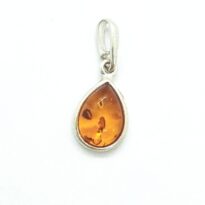 Jantár prívesok striebro AG 925