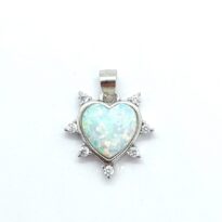 Opál prívesok striebro AG 925