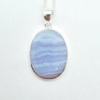 Chalcedon prívesok striebro AG 925