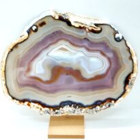 Achátový plát prírodný