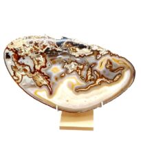 Achátový plát prírodný