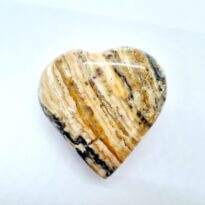 Srdce Kalcit zebra