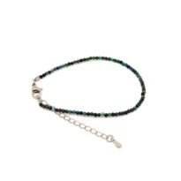 Azurit malachit náramok fazetovaný