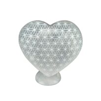 Selenit srdce kvet života