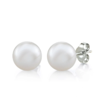 Perly náušnice napichovacie