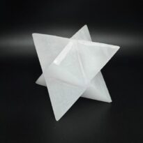 Selenit merkaba 5,5 cm