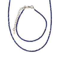 Lapis lazuli náhrdelník + náramok