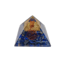 Orgonit pyramída s lapis lazuli