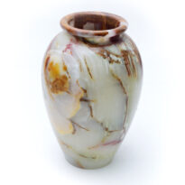 Váza z pakistanského ónyxu 7x11