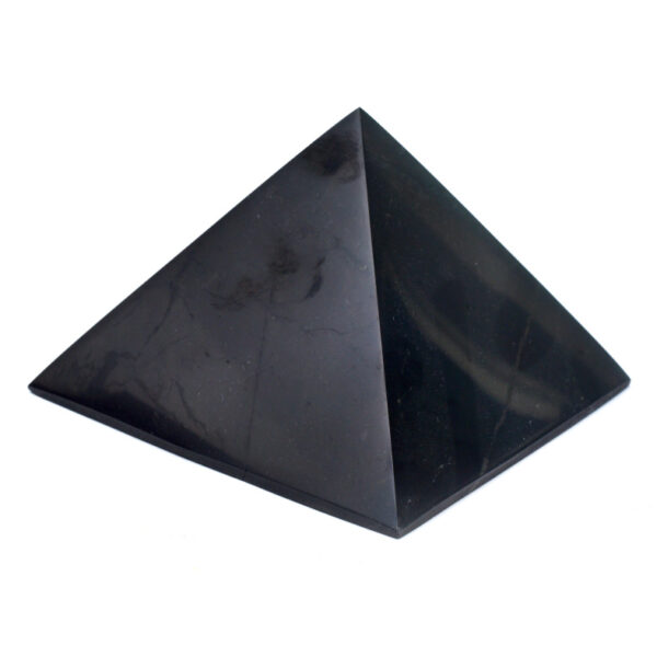 Šungit pyramída 5 x 5 cm